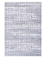Teppich Grau 140 X 200 Cm Cm Rechteckig Geometrisches Muster Beydag