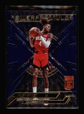 2022-23 Donruss Elite #25 Jalen Green Power Formulas Blue #/99 Houston Rockets