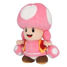 Sanei Super Mario All Star Collection AC33 Toadette 7.5 Plush From Japan