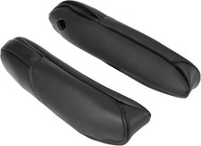 Front Seat Armrest Cover Replacement Car for Honda CR-V 2010-2011 Black 1Pair