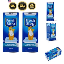 Cat Litter Box Liners Scented Jumbo Size 36x19 Inches 14 Pack