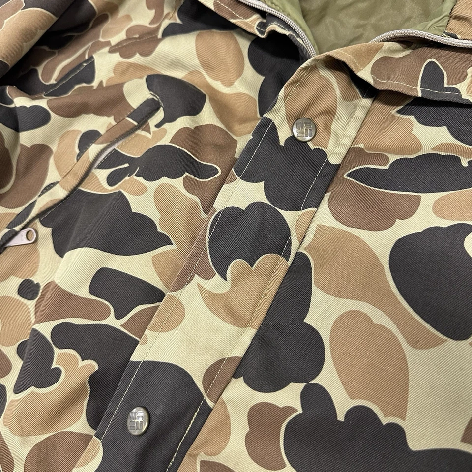 Vintage 90s L.L. Bean Frog Skin Camo Coveralls Size XL Insulated Cargo RARE - Image 3 of 4