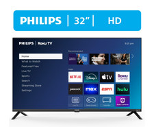 Philips 32 Class HD Smart Roku Borderless LED...