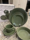 Fiesta Ware SAGE 5 Piece Place Setting Retired Fiestaware NIB -