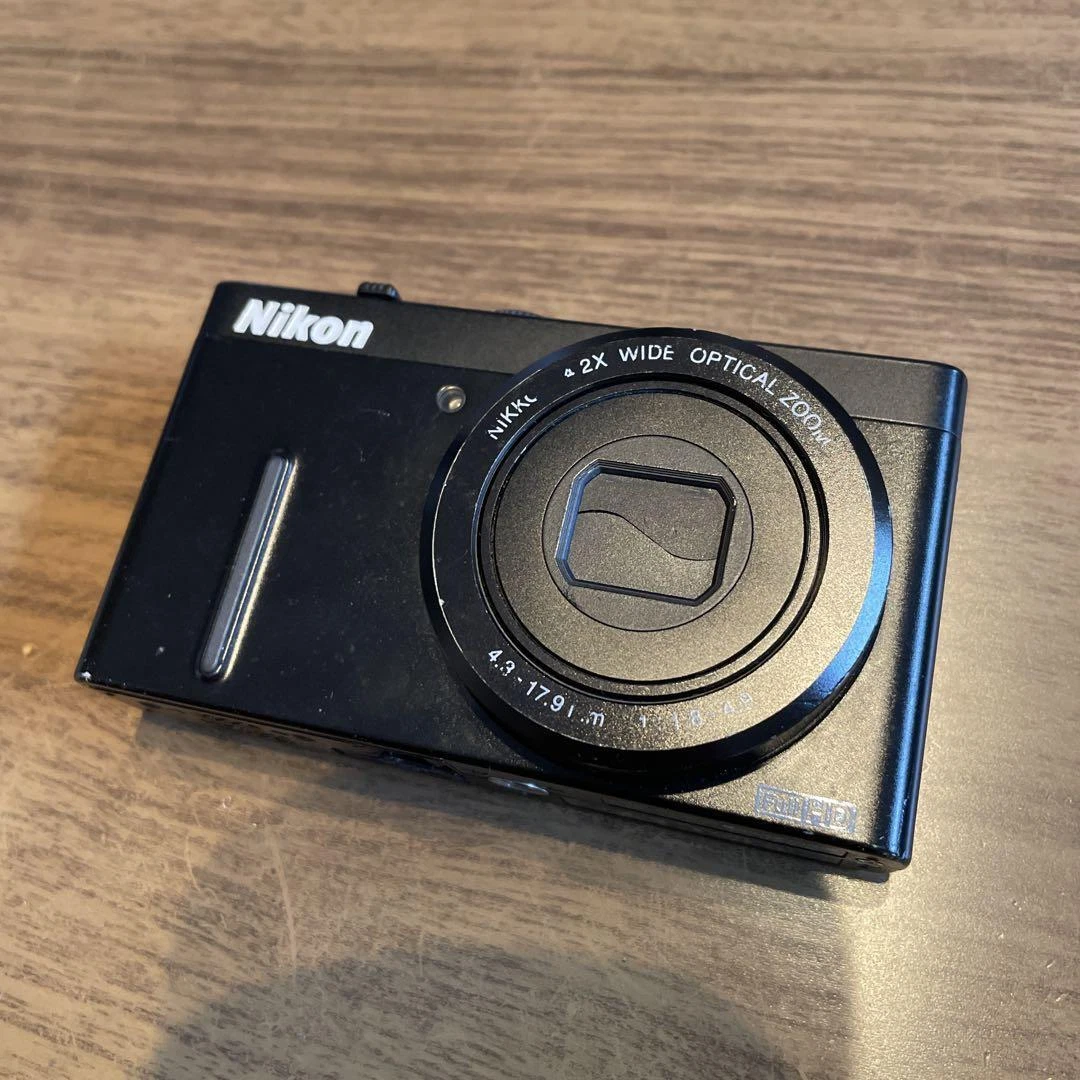 NIKON CoolPix P300 12MP Compact Digital Camera Black | eBay
