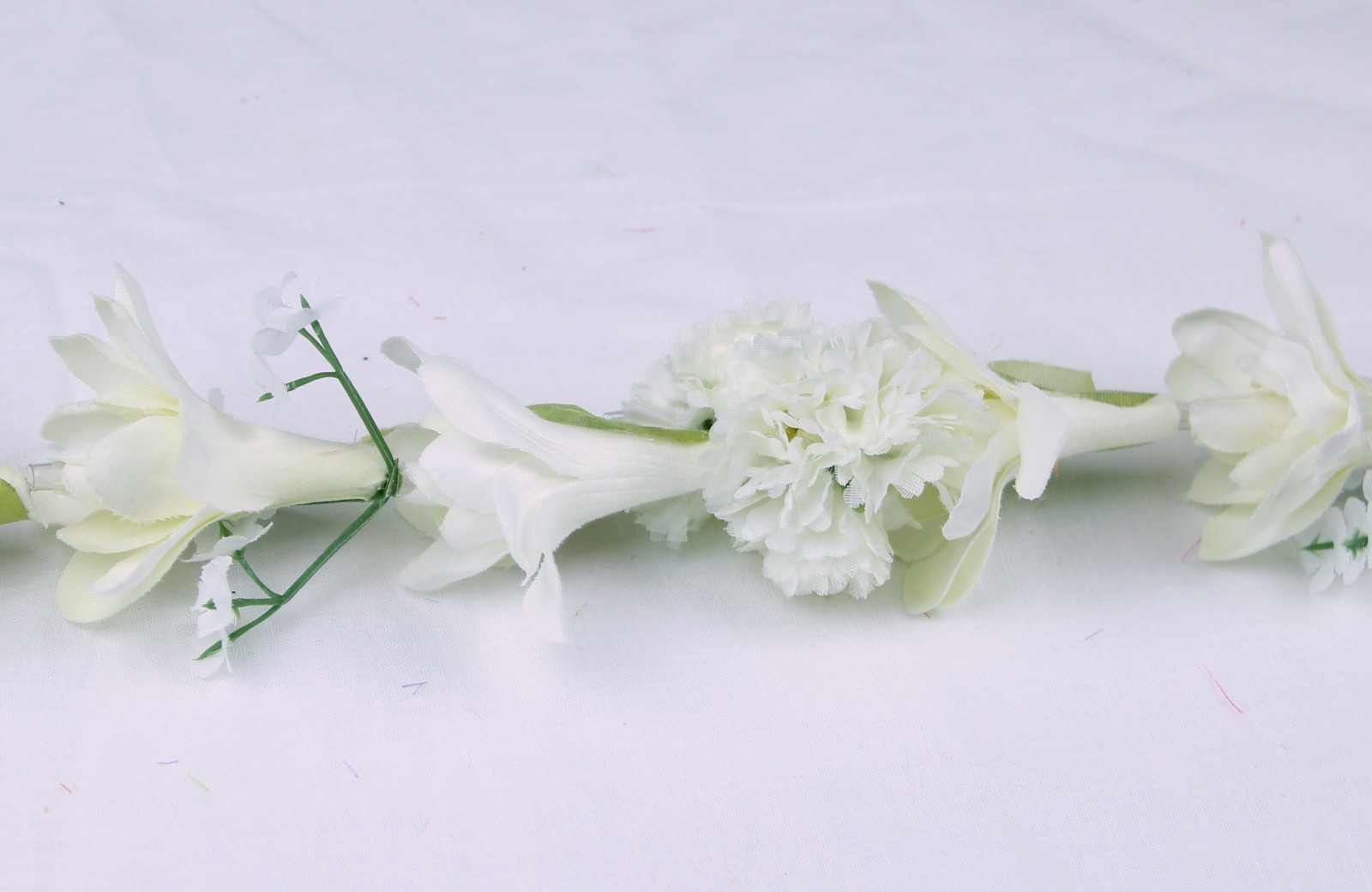 Hawaiian Lei Party Luau Floral Flowers Dance Hawaii White Tuberose Carnation eBay
