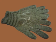U.S MILITARY STYLE D3A COLD WEATHER GLOVE LINERS 85% WOOL 15% NYLON SIZE LARGE