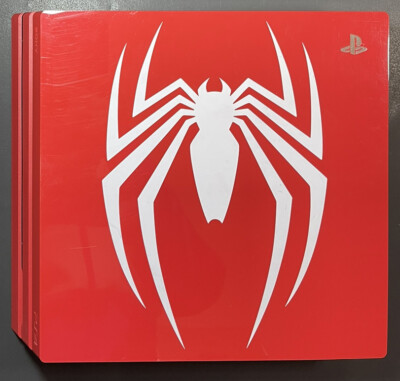 Sony PS4 Pro 1TB Console [ Marvel's Spider-Man Red Limited Edition