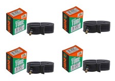 4 FOUR DURO BICYCLE Inner Tube 20" x 1-3/8" AMERICAN/SCHRADER 33mm Long VALVE.
