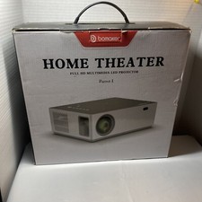 Full HD Native 1080P Projector, Smart Projector for Outdoor Movie Projector
