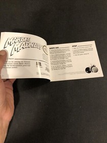 marble madness nes manual