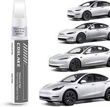 Touch Up Paint Kit PPSW White Multi-Coat for Tesla Model Y 3 S X DIY Repair Kit