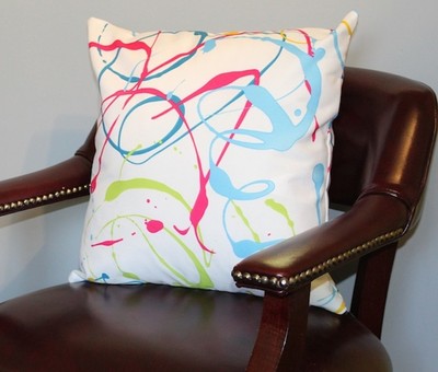 Maxx Paint Splatter Cushion Cover 18''x18''