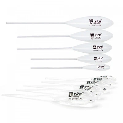 Sbirolino Set Sbirulino Spiros Halbsinkend Schwimmend 10 STK 5-25g Zite Fishing