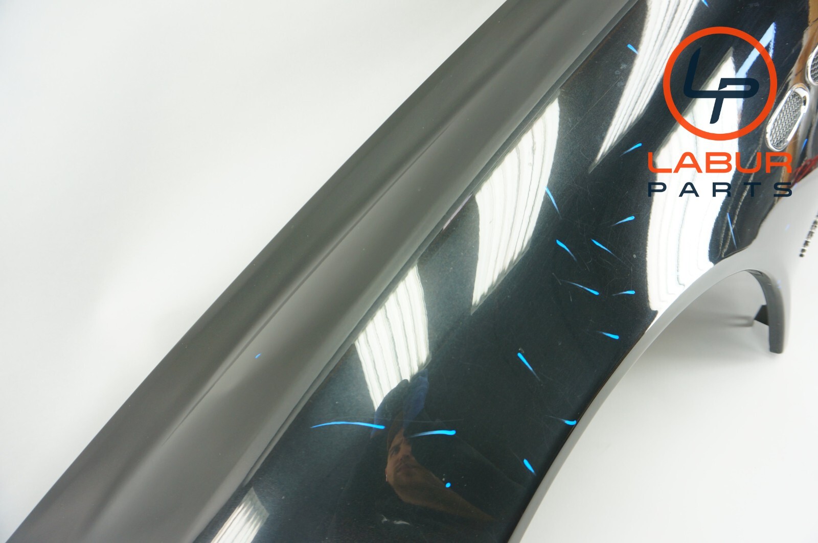 M139 03-13 Maserati Quattroporte Front Left Side Fender Panel Cover Black FR386