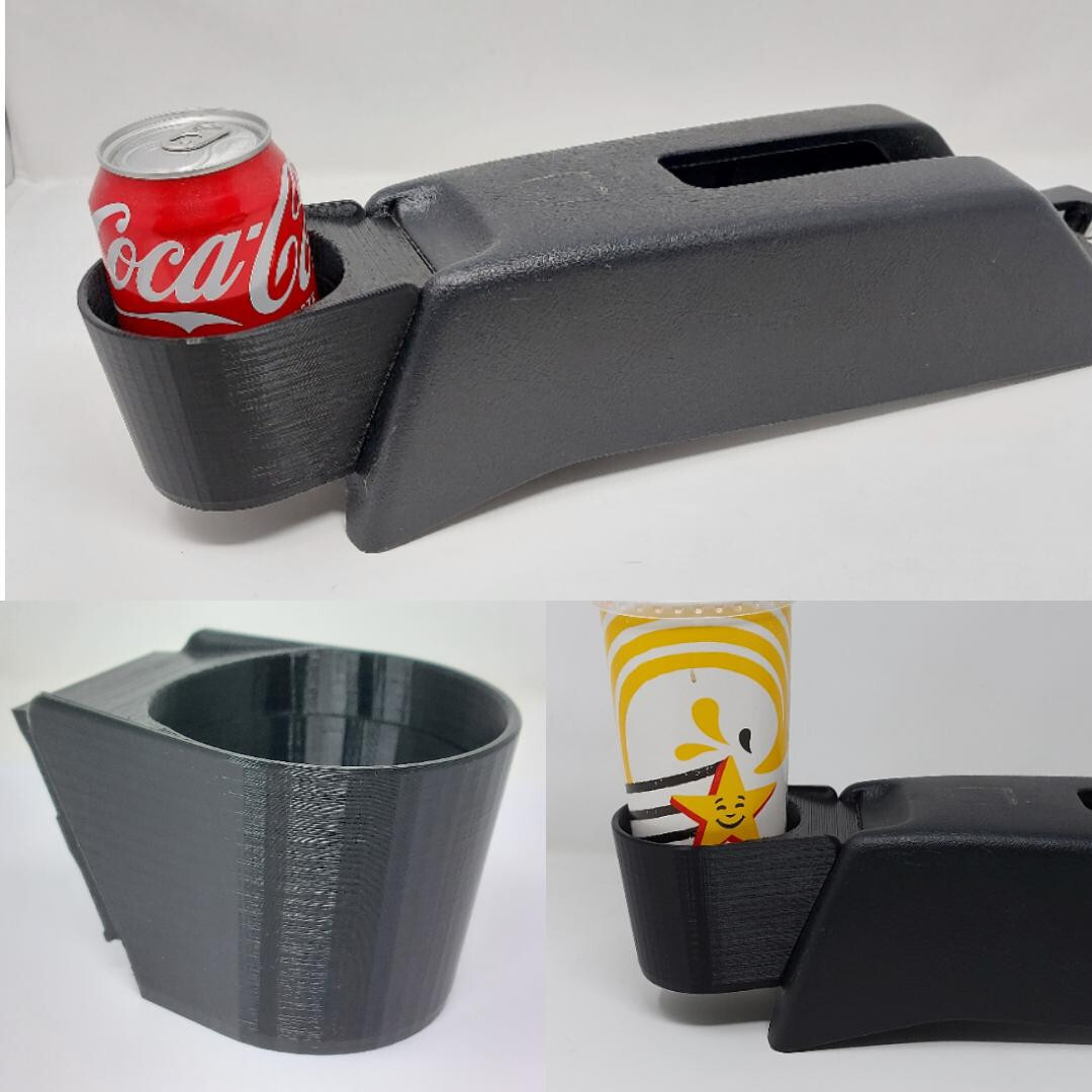 Cup Holder - 1992-1995 Honda Civic Handbrake Console arm rest