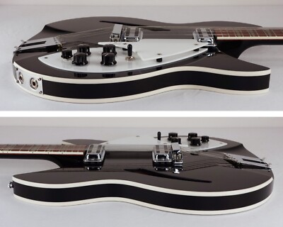 1994 Rickenbacker 360-12 V64 Jetglo Black 12 String with Original