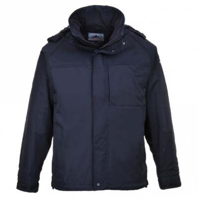 Mens JACKET Hooded Waterproof Breathable Windproof PORTWEST TK80 Canyon Coat 2XL