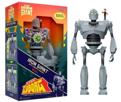 The Eisen Giant Super Cyborg Full Farbe action figure Die Riese aus Eisen Super7