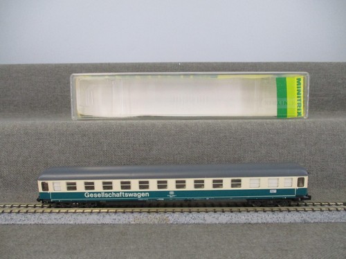 Minitrix Spur N 13342 Personenwagen Gesellschaftswagen der DB in OVP | Condition: Gebraucht