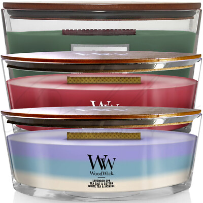 WOODWICK CANDLE Ellipse Long Lasting Home Fragrance Duftkerze *ARTIKEL AUSWÄHLEN*