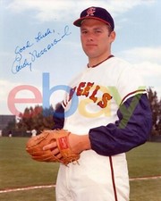 Andy Messersmith Signed 8 x 10 Photo California Angels Autographed reprint