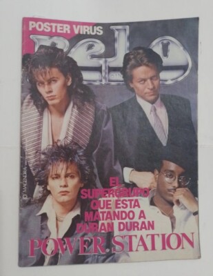 KRAFTWERK   LITA FORD   VIRUS Spanish Rock Magazine Argentina 1985