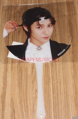 NCT DREAM WE BOOM POP-UP STORE OFFICIAL GOODS TRANSPARENT FAN