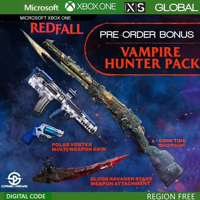 Redfall - Pre-Order Bonus DLC (Vampire Hunter Pack) Xbox Series X, S Key  GLOBAL