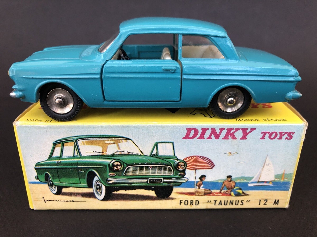 フォード タウナス 12M - フランス ディンキートイズ #538 Ancienne DINKY TOYS 538 FORD TAUNUS 12M + Boîte d'origine Made in