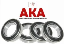 Front & Rear Wheel Bearing Kit for Yamaha YBR 125 all Models