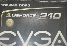 EVGA 01G-P3-1312-KL GeForce 210 1024MB DDR3 520 MHZ PCIe 2.0 NEW RETAIL BOX