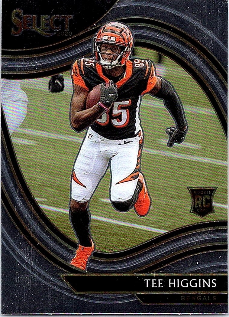 2020 Panini Select Tee Higgins 360 Field Level Rookie Cincinnati Bengals RC