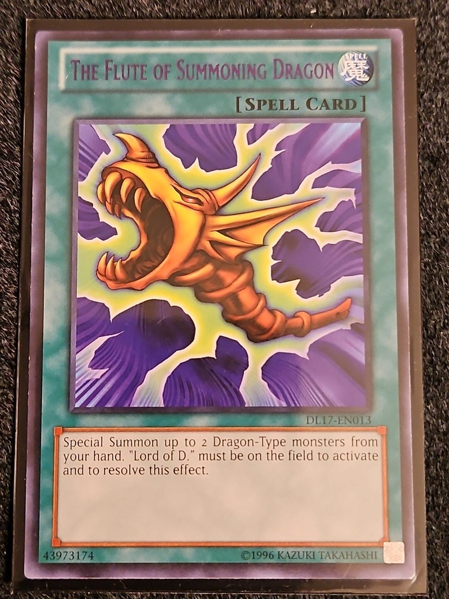 1x (M/NM) The Flute of Summoning Dragon Purple DL17-EN013 - Rare