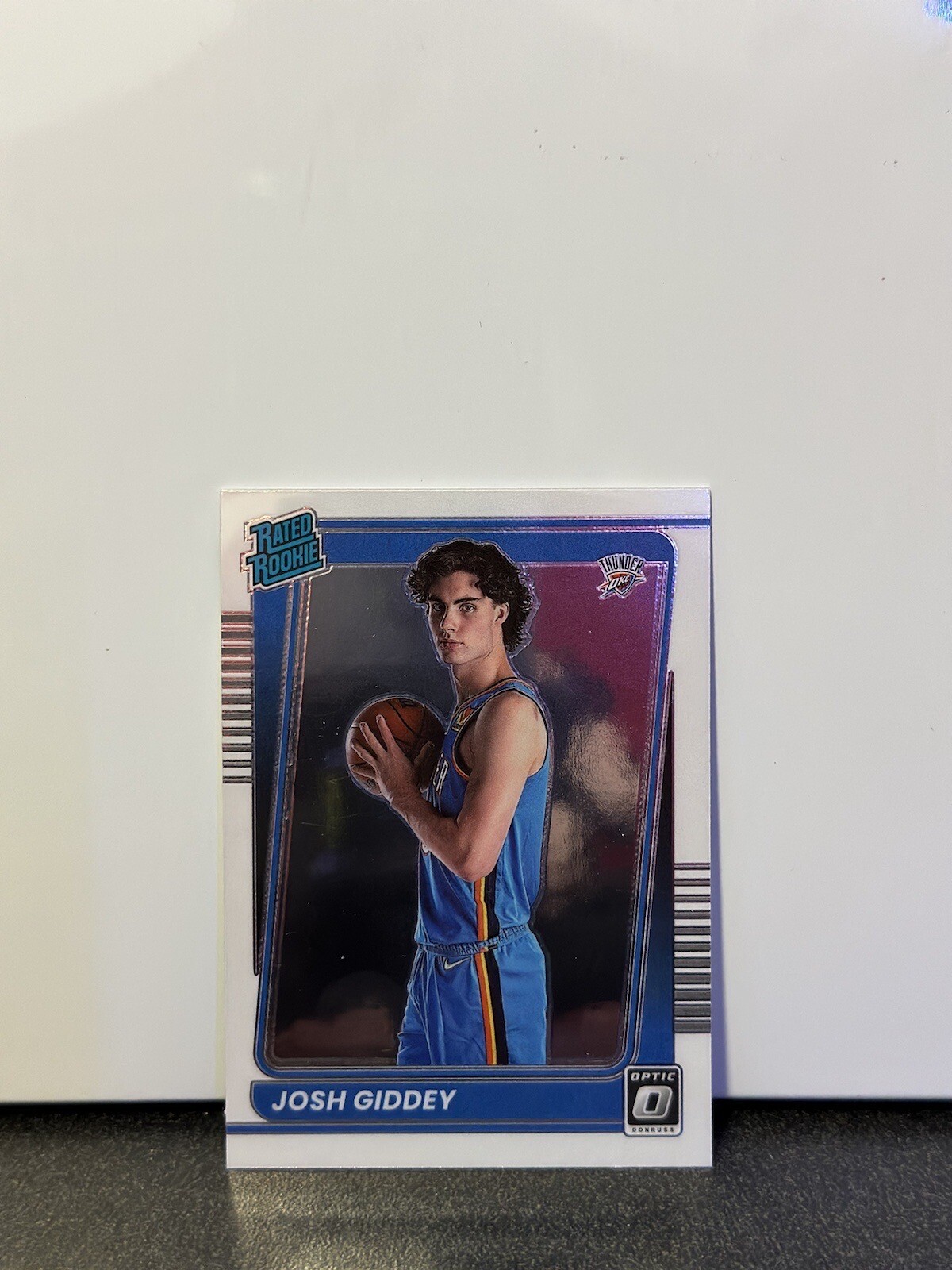 2021-22 Panini Donruss Optic - Rated Rookie Holo Prizm #152 Josh Giddey (RC)