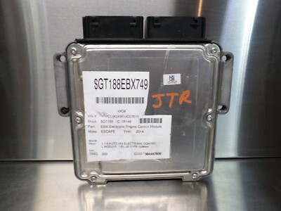 13-16 Ford Escape 1.6L & 2.0L Engine Control Module ECM ECU CV6A-12B684-CA OE *J