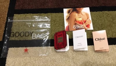 *NEW* Macy's Goody Bag With Cologne/Perfume Samples