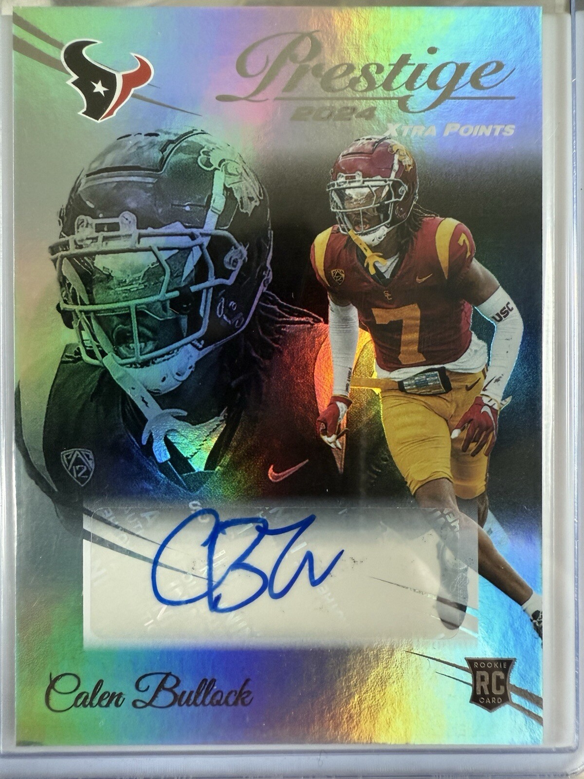 Calen Bullock Panini Prestige #338 Xtra Points Premium-Signature