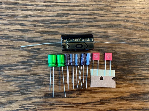 Technics SL-Q200 SL-Q300 SL-Q350 Speed Repair Kit Capacitors Turntable Recap Set