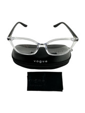 Vogue Eyewear NEW Transparent  Black Eyeglasses 52-17-140 Fashion Frames VO5356