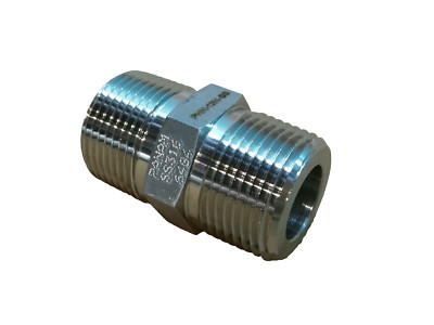 PANAM PHN-12N-SS 3/4 NPT M/M SECHSKANTNIPPEL 316/L Hydraulik Edelstahl Verschraubung