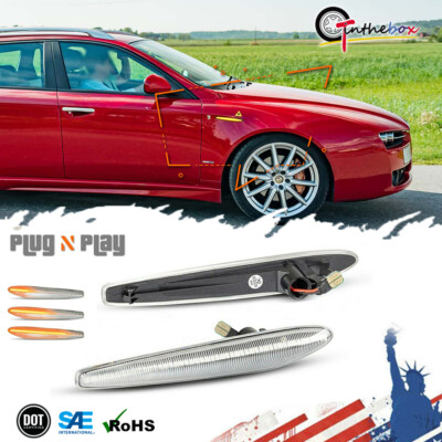 For Alfa Romeo 159 typ 939 Brera typ 939 Dynamic LED Side Marker Blinker Lights