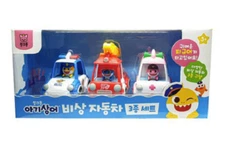 NEW Pinkfong Baby Shark Emergency Vehicle 3p SET /korea for toy