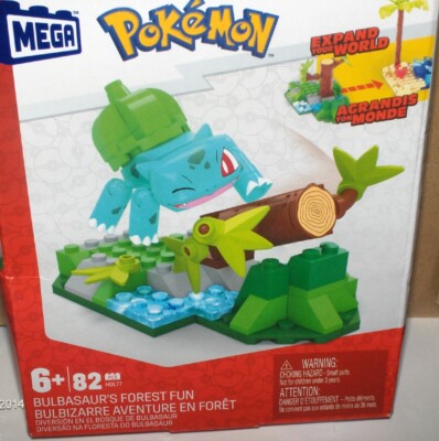 POKEMON Bisasam Bulbasaurs Forest Fun Mega Construx - 82 Teile Neu,OVP,Lizenz