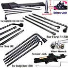 Lug Wrench Jack Kit For Dodge Ram 1500&Ford F150 F250&Chevy Silverado GMC Sierra