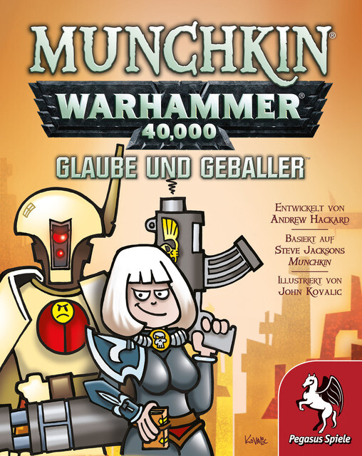 / Munchkin Warhammer 40.000: Glaube Und Geballer (erweiteru ...