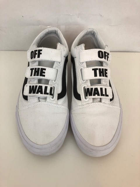 off the wall old skool v white