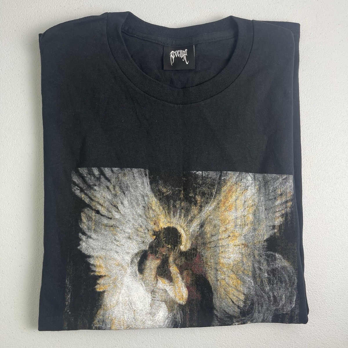 Revenge Gallery Tシャツ Angel Kiss Tee Lサイズ Revenge Angel Kiss Tee Black – Drexlers
