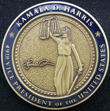 Kamala D Harris 49th Vice President of the United States VPOTUS Challenge Coin