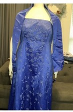 royal blue evening gown dress